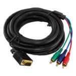 CABLE VGA A 3 RCA CON FILTRO