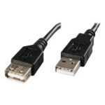 CABLE ALARGUE USB PROLONGADOR MACHO/HEMBRA