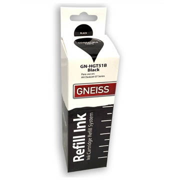 1592626926695GT51-N.jpg TINTA GNEISS HP HGT51B NEGRO 90ML - Image 1