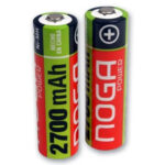 PILAS RECARGABLES AA NOGA 2700MAH - PACK X 2