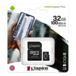 MICROSD KINGSTON 32GB CLASE 10 - 100MB