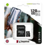 MICROSD KINGSTON 128GB CLASE 10-100MB