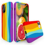 TPU ARCOIRIS RIGIDO PARA CELULAR