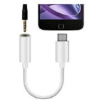 ADAPTADOR CONVERSOR TIPO C A PLUG 3.5 AURICULAR CELULAR