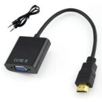 ADAPTADOR HDMI M A VGA H + SONIDO