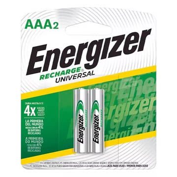 1677620070127ENERGIZER_RECARG_AAA.jpg PILAS RECARGABLES AAA ENERGIZER 700 MAH - BLISTER X 2 - Image 1