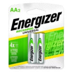 PILAS RECARGABLES AA ENERGIZER 2000 MAH - BLISTER X 2