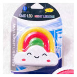 LUZ DE NOCHE INFANTIL-PARED ENCHUFE 220V - NUBE