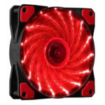 COOLER GAMING NOGA 120X120X25MM NGX-COOL LED ROJO
