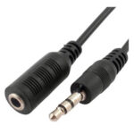 CABLE ALARGUE DE AUDIO PLUG 3.5 M A JACK 3.5 H - 3MTS