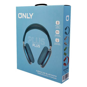 1709568951666ONLYPLUS_AZUL.jpg AURICULARES ONLY PLUS INALAMBRICO - AZUL - Image 1