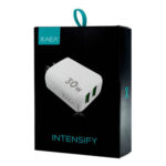 CARGADOR CABEZAL XAEA INTENSIFY 30W 4,4A + 2 USB + CABLE USB C