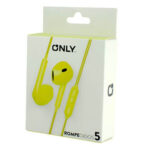 AURICULARES ONLY ROMPE OIDOS 5 - AMARILLO