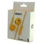 AURICULARES ONLY ROMPE OIDOS 5 - NARANJA