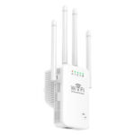 EXTENSOR WIFI REPETIDOR AMPLIFICADOR 4 ANTENAS 300MPBS