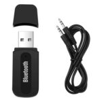 ADAPTADOR RECEPTOR AUDIO BLUETOOTH AUX 3,5MM-MUSICA AUTOS STEREOS